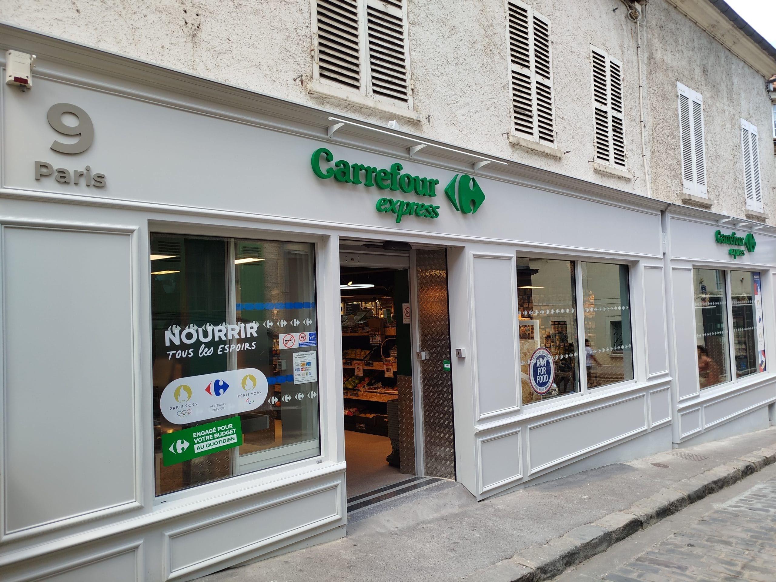 Façade Carrefour Express - Montfort l'Amaury